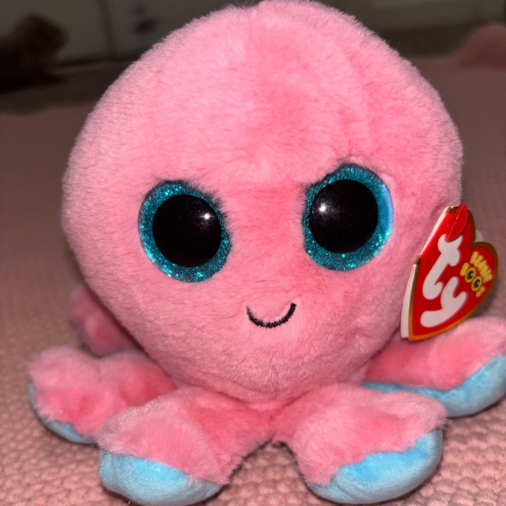 Ty Beanie Boos Sheldon Octopus